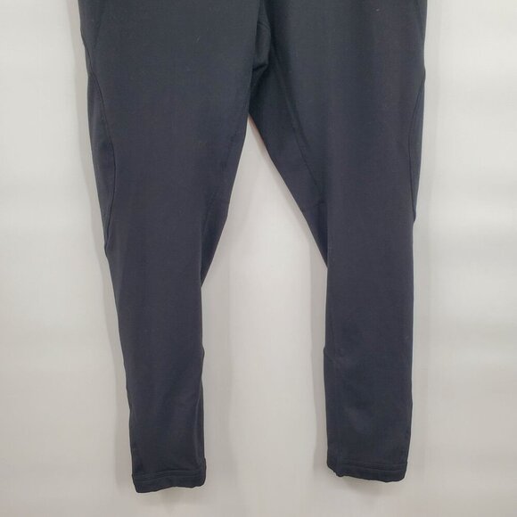 Zella Full Length High Waisted Leggings Pants Women Size Large Strappy Hem - Picture 4 of 15